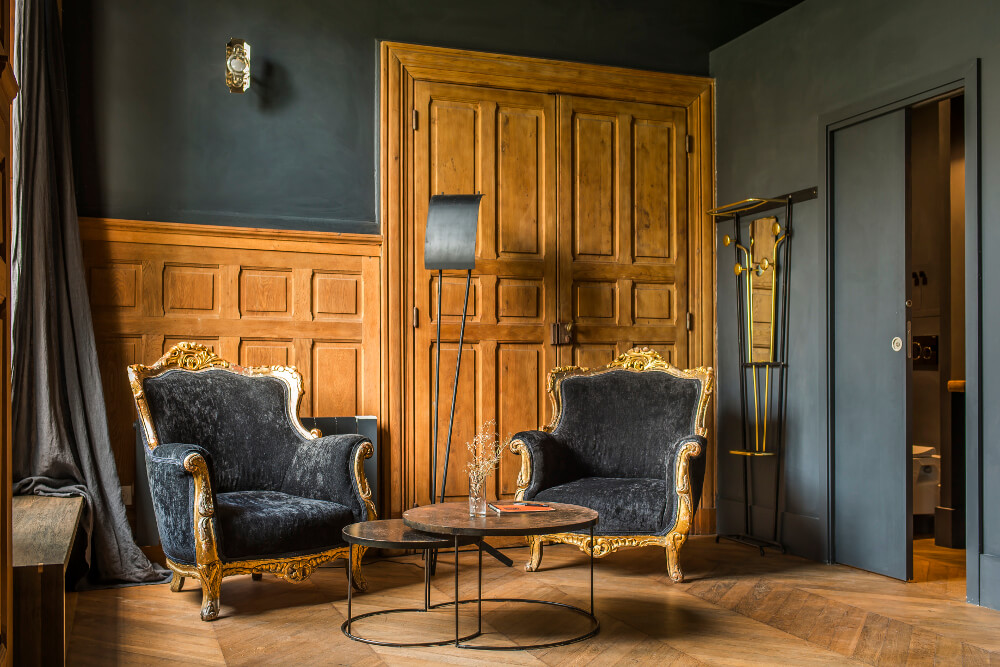 Vue espace détente de la Chambre prélude - Chambres d'hôtes le Secret Ile de Ré